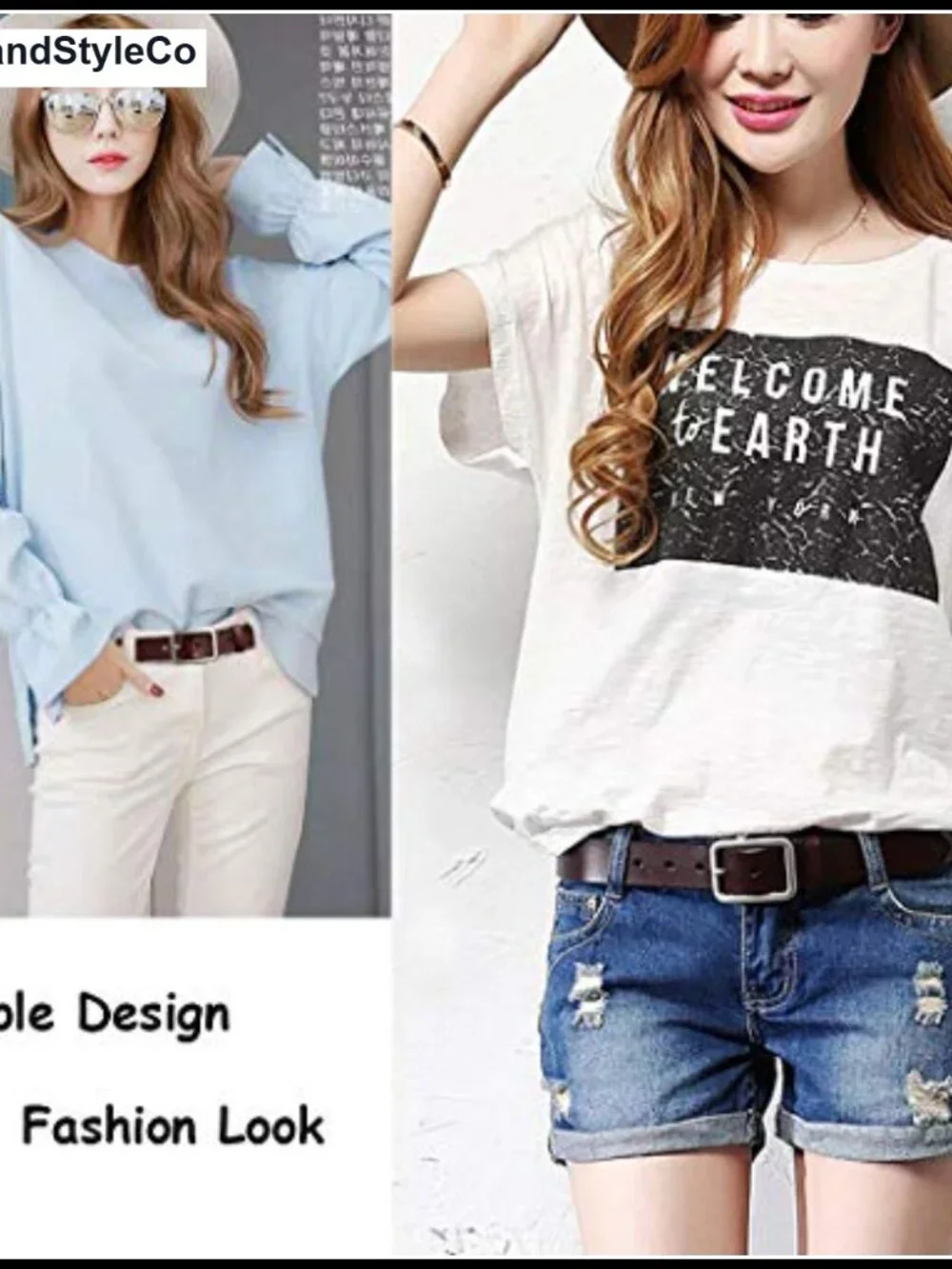 Genuine Leather Belt for Women with Removable Buckle